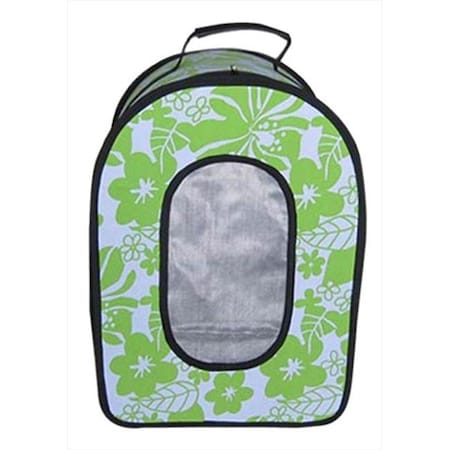 A&E Cage A&E Cage HB1506L Green 18.5 X 13.5 X 9 In. Large Soft Sided Travel Carrier HB1506L Green